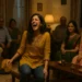 Ritika bursts into loud laughter at a family gathering while her married sisters smile quietly and relatives sit in silence.
