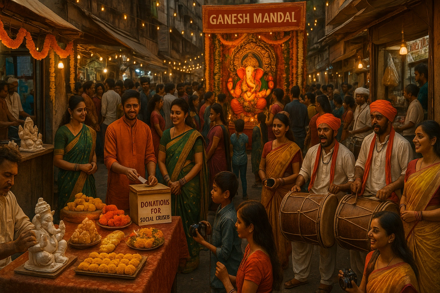 Beyond devotion, Ganesh Chaturthi sustains livelihoods, boosts tourism, and supports social causes through community-driven efforts.